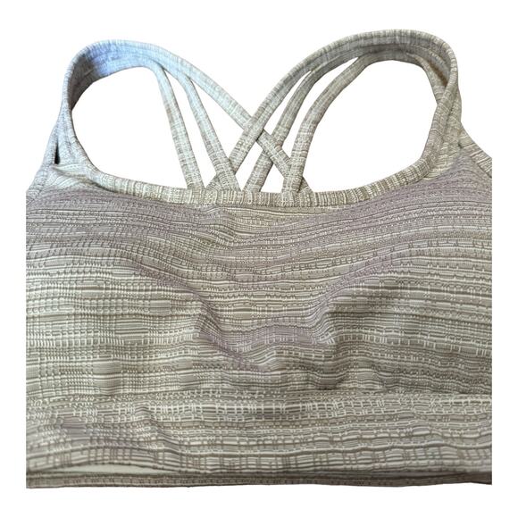 NWT Athleta STRIPE JACQUARD FULLY FOCUSED BRA size medium - Picture 5 of 10